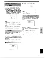 Preview for 67 page of Yamaha HTR-5590 Owner'S Manual