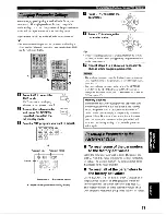 Preview for 75 page of Yamaha HTR-5590 Owner'S Manual