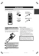 Preview for 7 page of Yamaha HTR-5630 Owner'S Manual