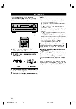 Preview for 40 page of Yamaha HTR-5630 Owner'S Manual