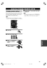 Preview for 51 page of Yamaha HTR-5630 Owner'S Manual