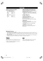 Preview for 4 page of Yamaha HTR-5630RDS Owner'S Manual