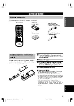 Preview for 5 page of Yamaha HTR-5630RDS Owner'S Manual