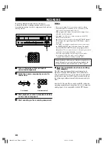 Preview for 40 page of Yamaha HTR-5630RDS Owner'S Manual