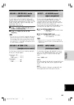 Preview for 45 page of Yamaha HTR-5630RDS Owner'S Manual