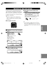 Preview for 94 page of Yamaha HTR-5630RDS Owner'S Manual