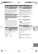 Preview for 100 page of Yamaha HTR-5630RDS Owner'S Manual