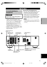 Preview for 121 page of Yamaha HTR-5630RDS Owner'S Manual