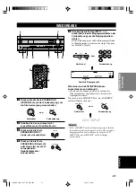 Preview for 133 page of Yamaha HTR-5630RDS Owner'S Manual