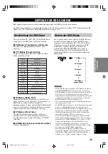 Preview for 147 page of Yamaha HTR-5630RDS Owner'S Manual