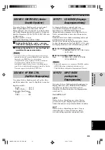 Preview for 155 page of Yamaha HTR-5630RDS Owner'S Manual