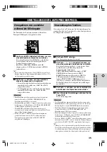 Preview for 157 page of Yamaha HTR-5630RDS Owner'S Manual