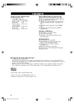 Preview for 169 page of Yamaha HTR-5630RDS Owner'S Manual