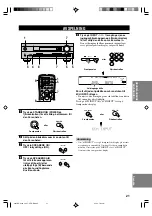 Preview for 188 page of Yamaha HTR-5630RDS Owner'S Manual