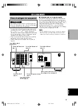 Preview for 231 page of Yamaha HTR-5630RDS Owner'S Manual