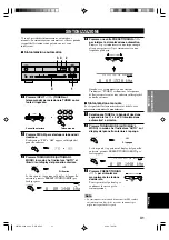 Preview for 253 page of Yamaha HTR-5630RDS Owner'S Manual