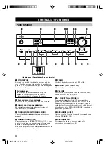 Preview for 281 page of Yamaha HTR-5630RDS Owner'S Manual