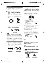 Preview for 299 page of Yamaha HTR-5630RDS Owner'S Manual