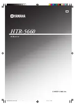 Yamaha HTR-5660 Owner'S Manual preview