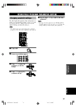 Preview for 55 page of Yamaha HTR-5660 Owner'S Manual