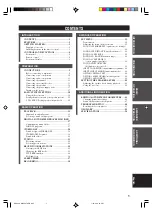 Preview for 3 page of Yamaha HTR-5730 Owner'S Manual