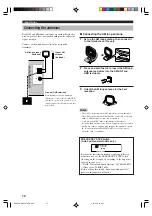 Preview for 14 page of Yamaha HTR-5730 Owner'S Manual