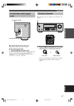 Preview for 19 page of Yamaha HTR-5730 Owner'S Manual