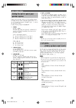 Preview for 22 page of Yamaha HTR-5730 Owner'S Manual