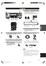 Preview for 23 page of Yamaha HTR-5730 Owner'S Manual