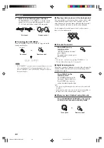 Preview for 24 page of Yamaha HTR-5730 Owner'S Manual