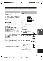 Preview for 41 page of Yamaha HTR-5730 Owner'S Manual