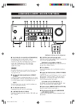 Preview for 116 page of Yamaha HTR-5730 Owner'S Manual