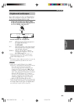 Preview for 135 page of Yamaha HTR-5730 Owner'S Manual