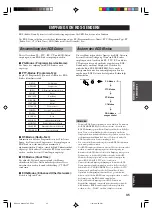 Preview for 147 page of Yamaha HTR-5730 Owner'S Manual