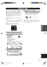 Preview for 149 page of Yamaha HTR-5730 Owner'S Manual