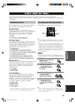 Preview for 151 page of Yamaha HTR-5730 Owner'S Manual