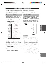 Preview for 202 page of Yamaha HTR-5730 Owner'S Manual