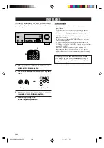 Preview for 205 page of Yamaha HTR-5730 Owner'S Manual