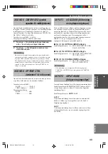 Preview for 210 page of Yamaha HTR-5730 Owner'S Manual