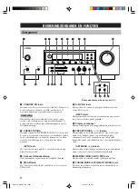 Preview for 226 page of Yamaha HTR-5730 Owner'S Manual