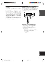 Preview for 229 page of Yamaha HTR-5730 Owner'S Manual