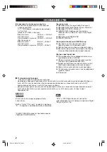 Preview for 279 page of Yamaha HTR-5730 Owner'S Manual