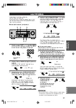 Preview for 308 page of Yamaha HTR-5730 Owner'S Manual