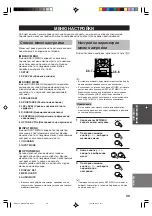 Preview for 316 page of Yamaha HTR-5730 Owner'S Manual