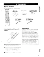 Preview for 7 page of Yamaha HTR-5740 Owner'S Manual