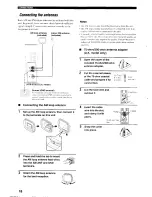 Preview for 22 page of Yamaha HTR-5740 Owner'S Manual