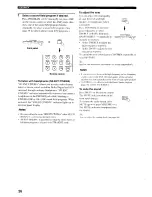 Preview for 30 page of Yamaha HTR-5740 Owner'S Manual