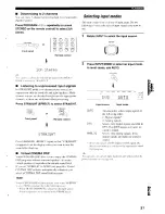 Preview for 35 page of Yamaha HTR-5740 Owner'S Manual