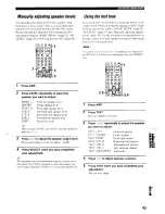 Preview for 47 page of Yamaha HTR-5740 Owner'S Manual