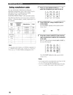 Preview for 56 page of Yamaha HTR-5740 Owner'S Manual